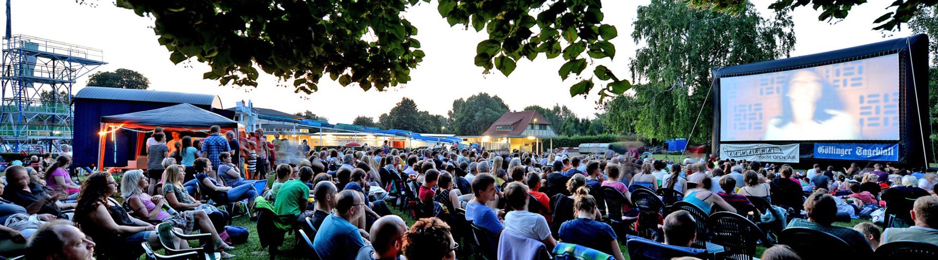 Open-Air-Kino im Freibad am Brauweg Open-Air-Kino im Freibad am Brauweg © Stadt Göttingen / Mischke