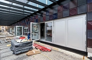 04.05.2023: Arbeit an den Türen auf der Westseite