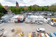 05.05.2022: Blick vom Dach auf die Westseite