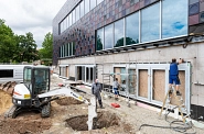 07.07.2022: Arbeiten auf der Westseite