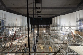 08.12.2022: Blick vom Rang in den Saal