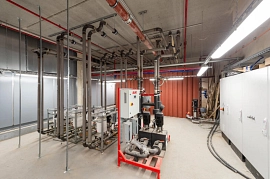 09.02.2023: Bereich im großen Technikraum