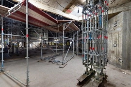 09.07.2021: Neue Stütze im Saal