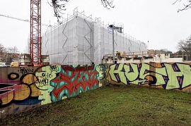 10.12.2020: Blick von Südwesten