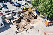 17.06.2021: Grube auf der Westseite