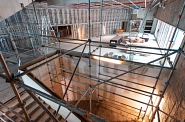 20.10.2022: Treppenhaus auf der Südseite