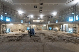 25.02.2022: Saal von der Bühne aus