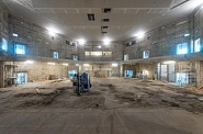 25.02.2022: Saal von der Bühne aus
