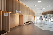 26.01.2024: Die neue Stadthalle kurz vor der Eröffnung