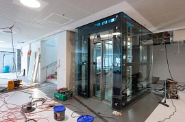 27.04.2023: gläserner Fahrstuhl