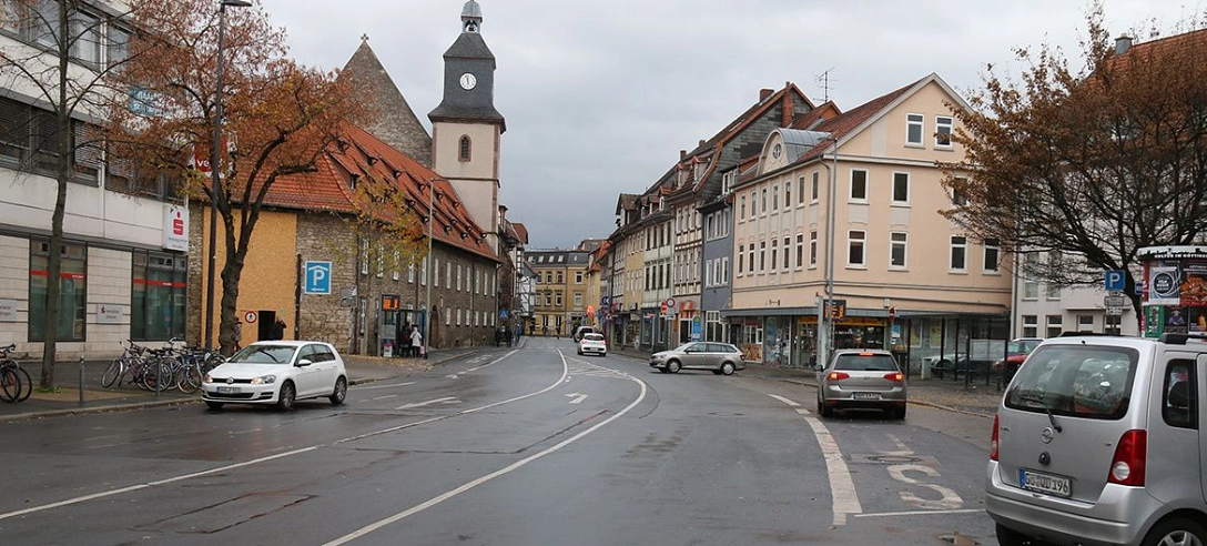 Groner-Tor-Straße Info-Stand zur Neugestaltung am 17. September © Stadt Göttingen
