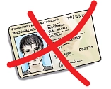 Personalausweis durchgestrichen&nbsp;&copy;&nbsp;Lisi GmbH Textwerkstatt Köln