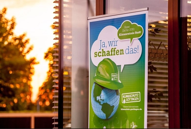 Foto vom Plakat zum Klimaplan 2030&nbsp;&copy;&nbsp;Foto: Stadt Göttingen
