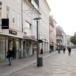 Leuchte Leuchte in der Weender Straße